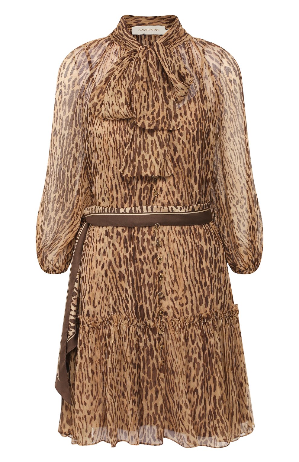Шелковое платье ZIMMERMANN, арт. 6733DESP, фото 1