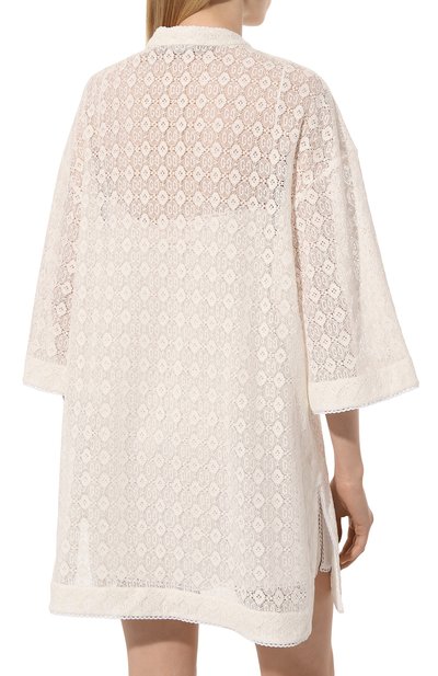 Блузка из хлопка и вискозы GUCCI, арт. 738123/ZAMMC, фото 4