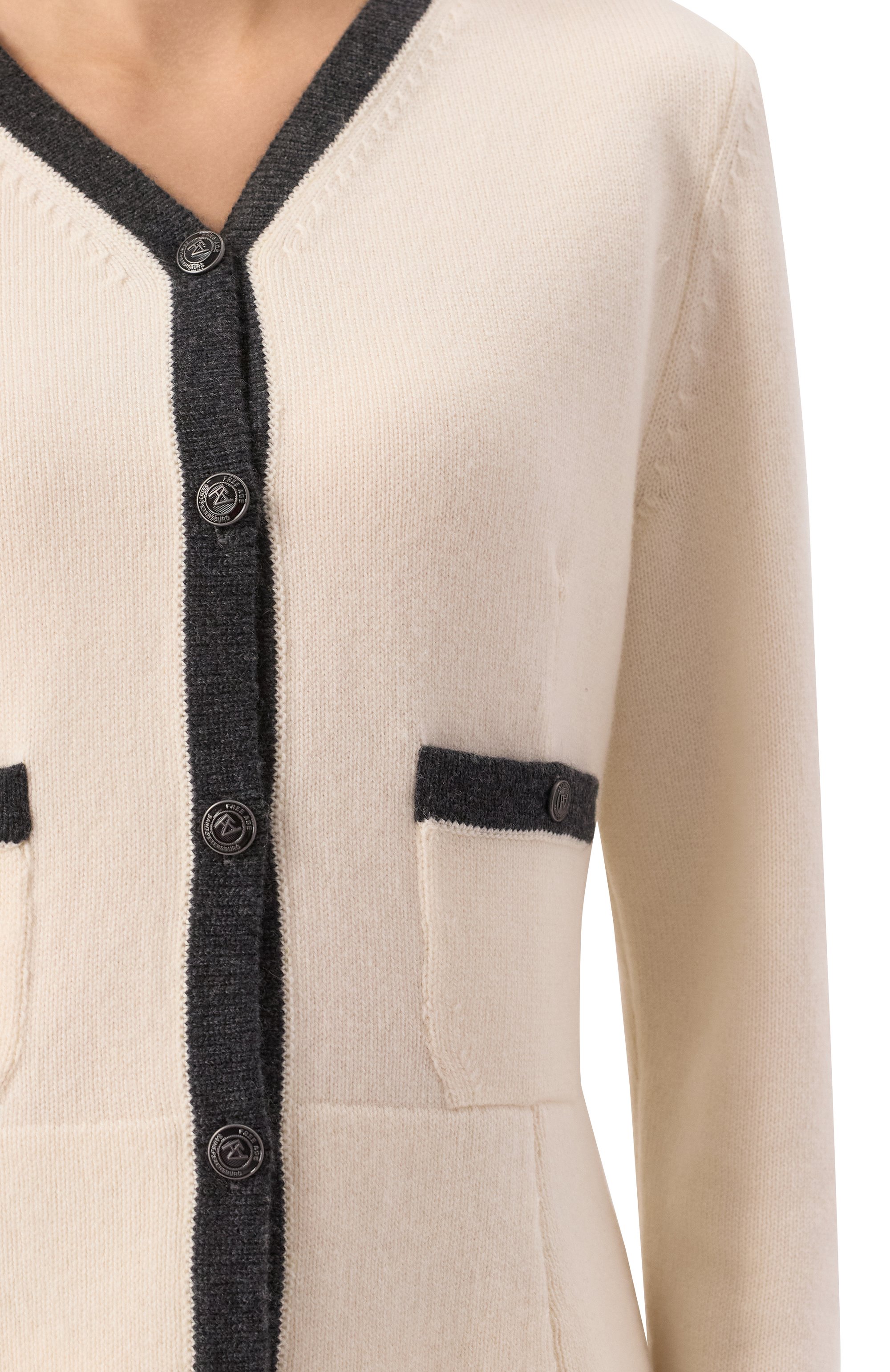 Кашемировый жакет FREEAGE, арт. W25.JK090.3004.101, фото 5