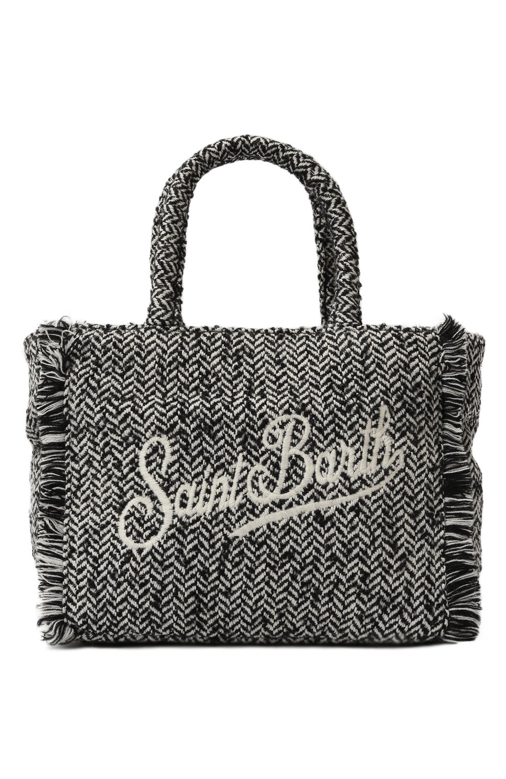 Сумка MC2 SAINT BARTH черно-белого цвета по цене 18650 руб., арт. STBA C0LETTE CLASSIC/01464G, фото 1 Сумка MC2 SAINT BARTH, арт. STBA C0LETTE CLASSIC/01464G, фото 1