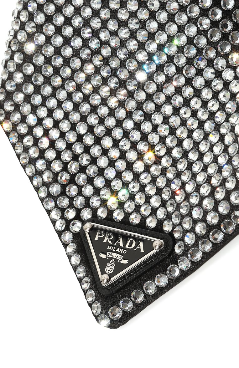 Ошейник для собак PRADA черного цвета, арт. 2YC011-2AWL-F0T7O | Фото 3 (Региональные ограничения белый список (Axapta Mercury): Не проставлено; Нос: Не проставлено)