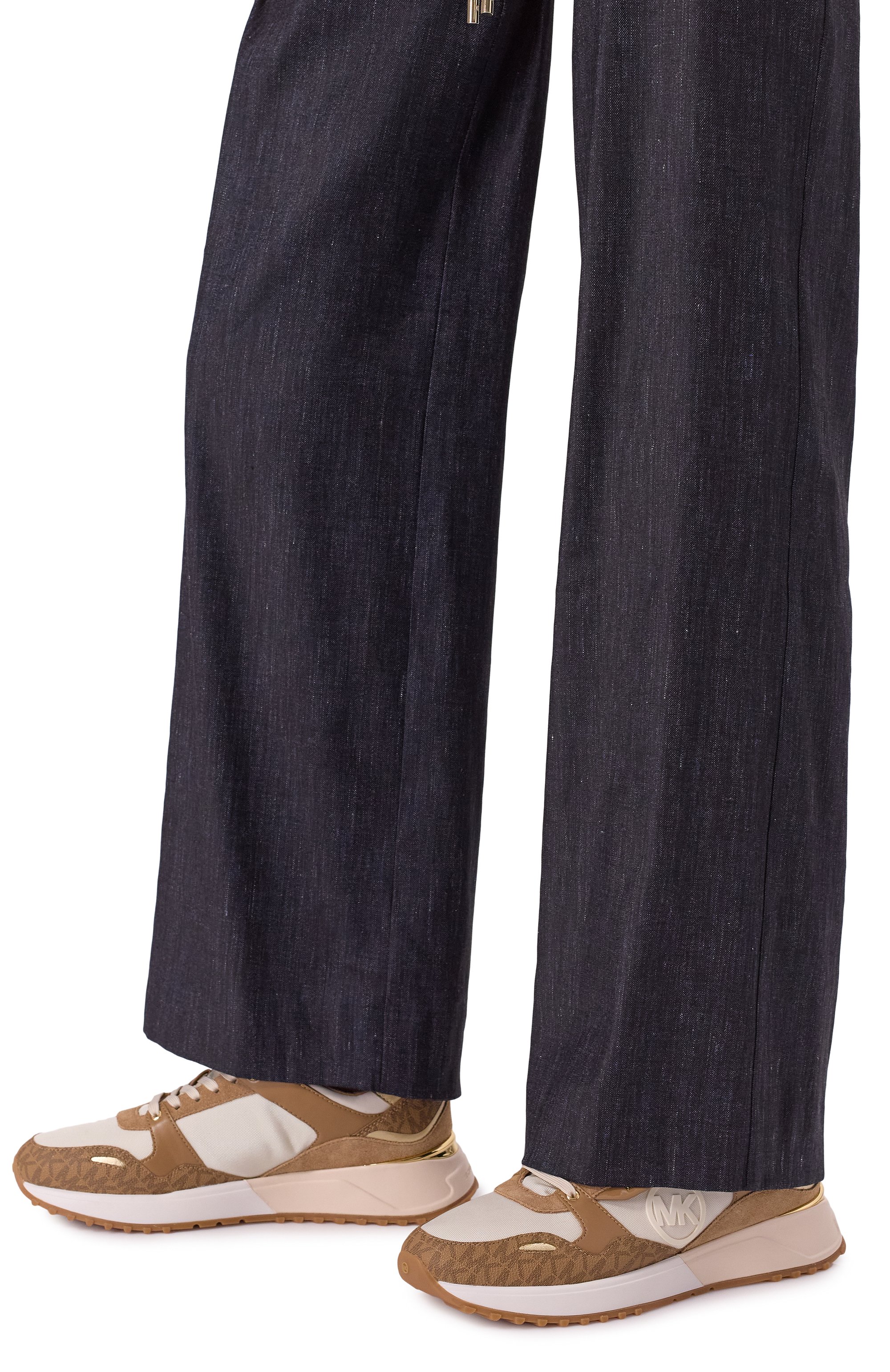 Комбинированные кроссовки theo MICHAEL MICHAEL KORS, арт. 43F1THFS2B, фото 3