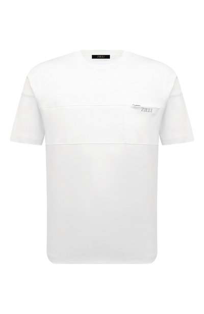 Мужская хлопковая футболка ZILLI, арт. TSR001M0110VNPK00