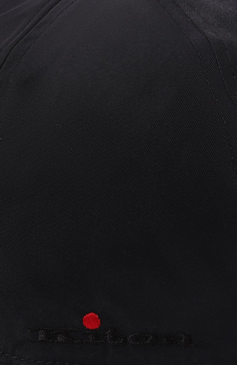 Мужская бейсболка KITON темно-синего цвета, арт. UCAPP57K0716D | Фото 4 (Материал: Текстиль, Синтетический материал; Нос: Не проставлено; Материал сплава: Проставлено)
