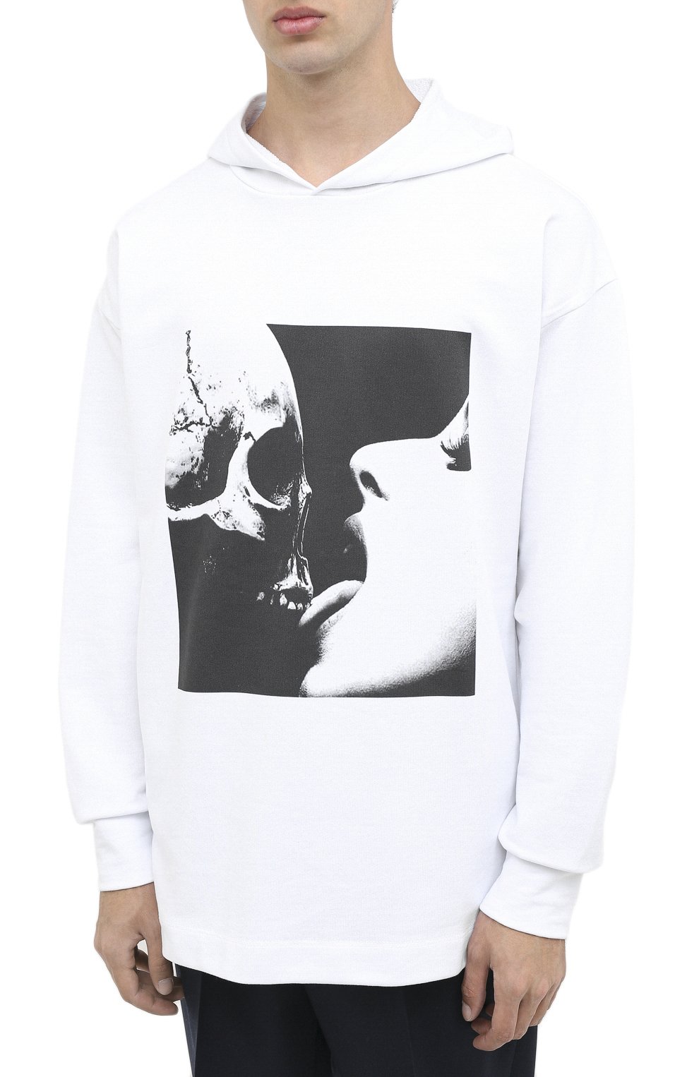 Хлопковое худи BISIBIGLIO, арт. LU DEATH KISS, фото 3