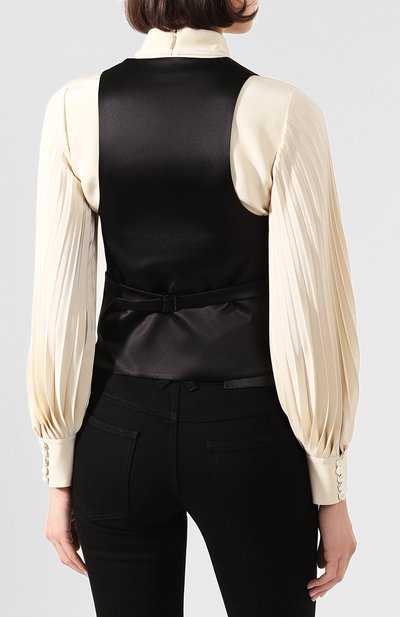 Жилет из смеси шерсти и шелка SAINT LAURENT, арт. 621210/Y512W, фото 4