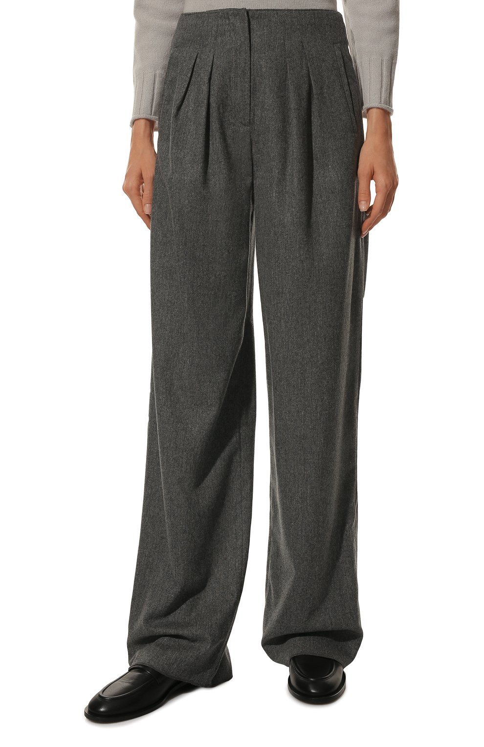 Брюки из шерсти и кашемира EMPORIO ARMANI, арт. H3NP14/C2109, фото 3