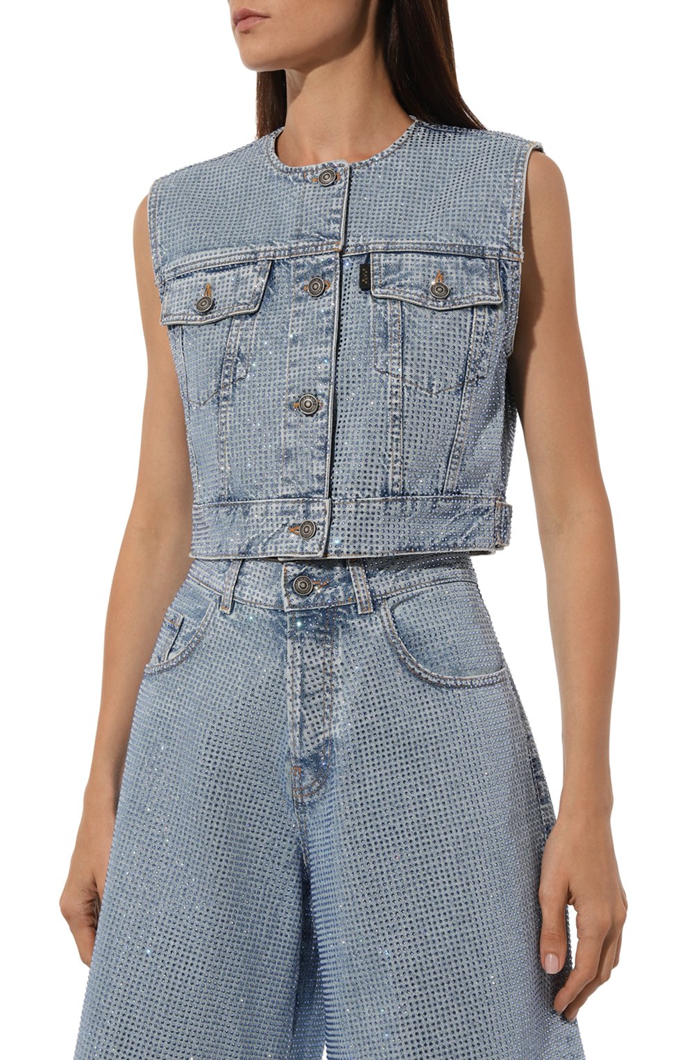 Джинсовый жилет HAIKURE, арт. HEW09104DF095L0845, фото 3