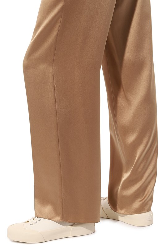 Текстильные кеды Jil Sander J16WS0013/P5242 Белый  J16WS0013/P5242 Фото 3