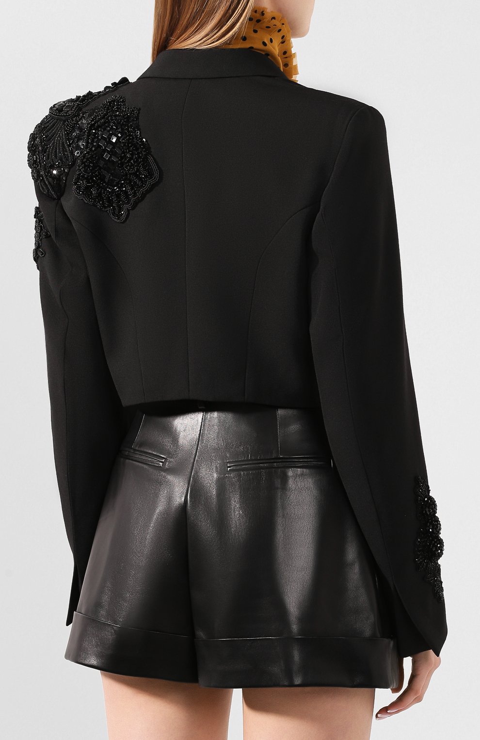 Жакет DRIES VAN NOTEN черного цвета по цене 249000 руб., арт. 201-10461-9034, фото 4 Жакет DRIES VAN NOTEN, арт. 201-10461-9034, фото 4