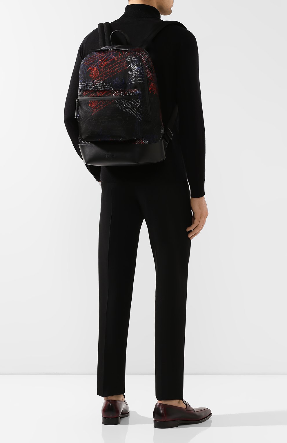 Комбинированный рюкзак BERLUTI разноцветного цвета по цене 221500 руб., арт. M177152, фото 2 Комбинированный рюкзак BERLUTI, арт. M177152, фото 2