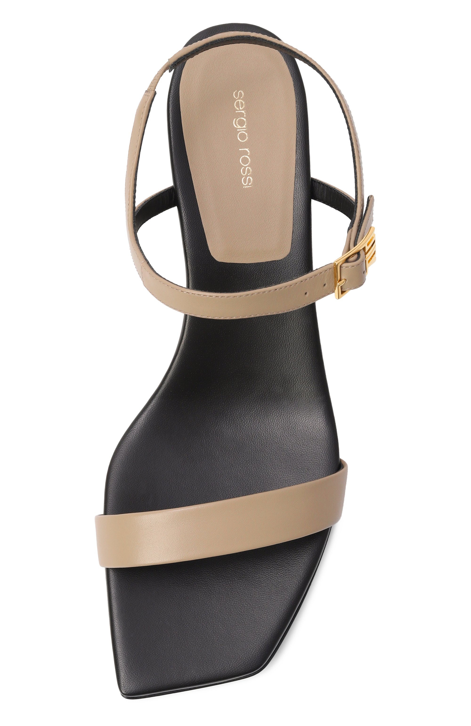 Кожаные босоножки SERGIO ROSSI, арт. B15250/MMVN13, фото 6