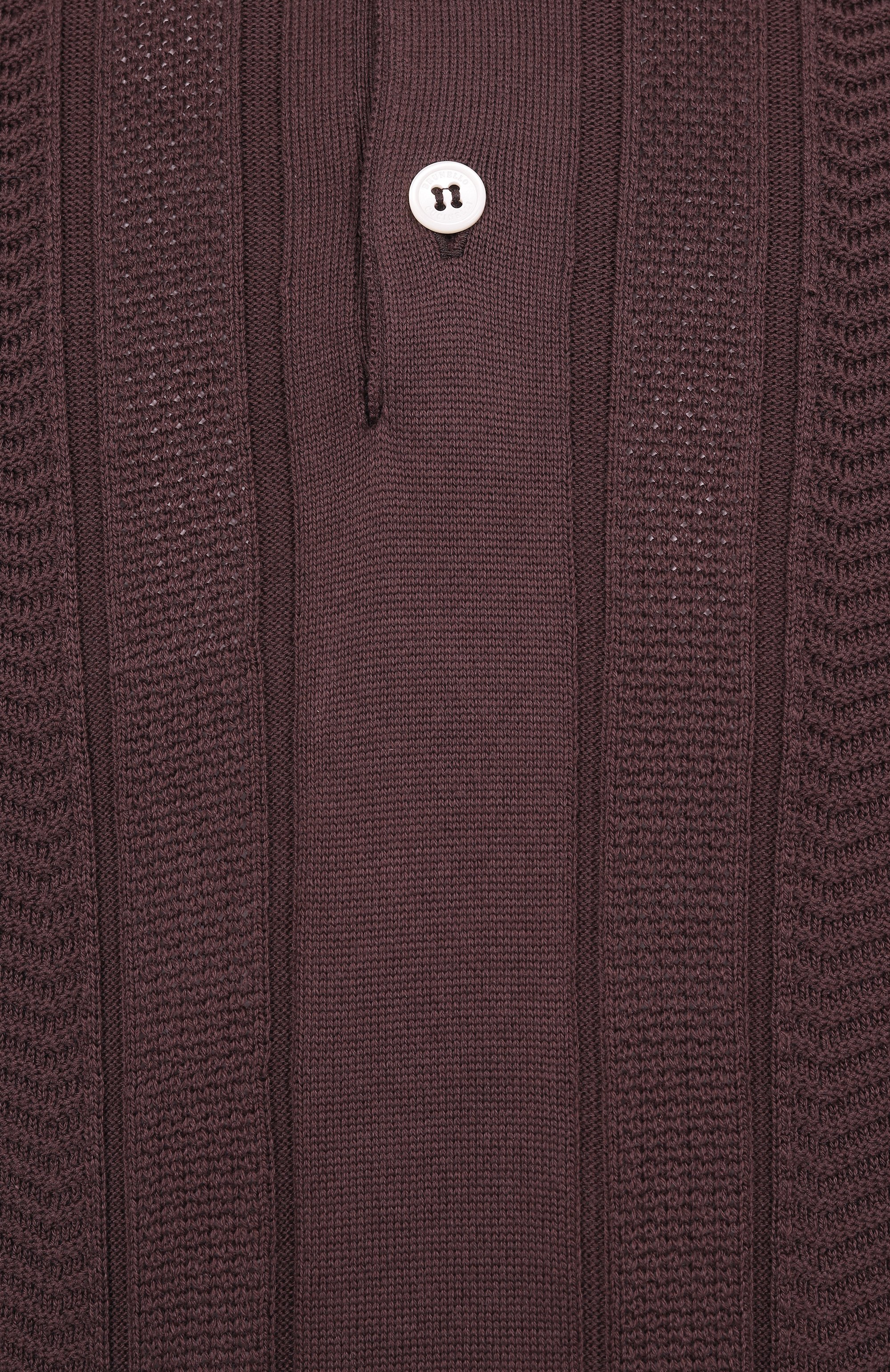 Хлопковое поло BRUNELLO CUCINELLI, арт. M29203305, фото 6