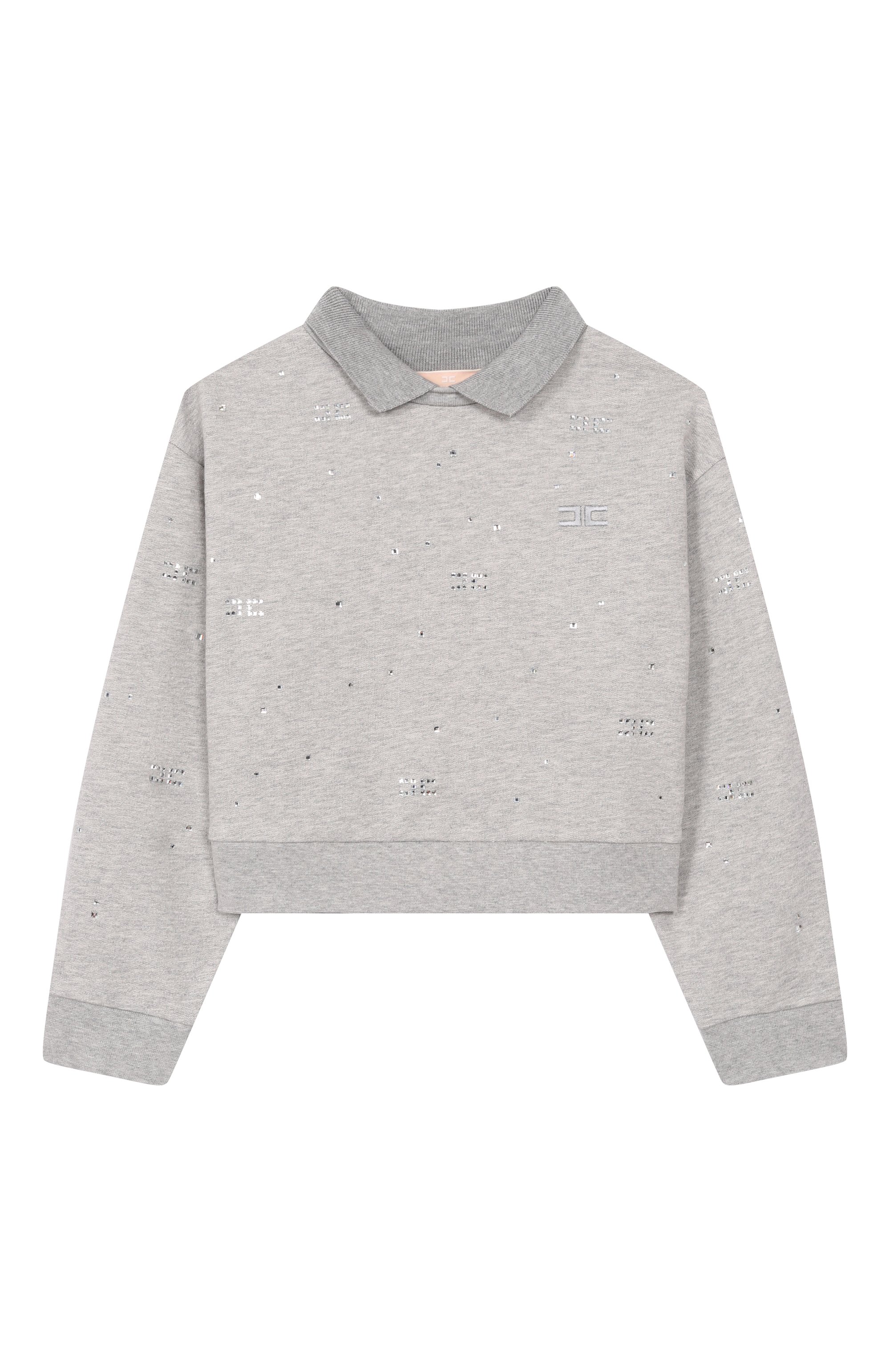 Хлопковый свитшот ELISABETTA FRANCHI LA MIA BAMBINA, арт. EFFE1660/FF002_001, фото 1