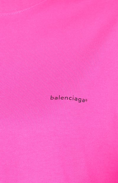 Хлопковая футболка BALENCIAGA, арт. 556104/TBV43, фото 5