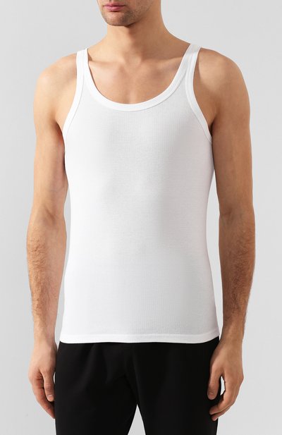 Хлопковая майка с круглым вырезом DOLCE & GABBANA, арт. 0121/N8A19J/00026, фото 3