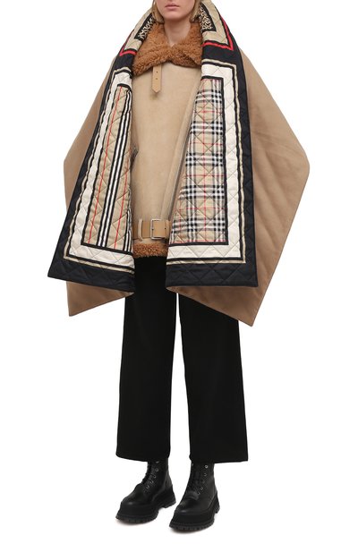 Шерстяная накидка BURBERRY, арт. 8033673, фото 3