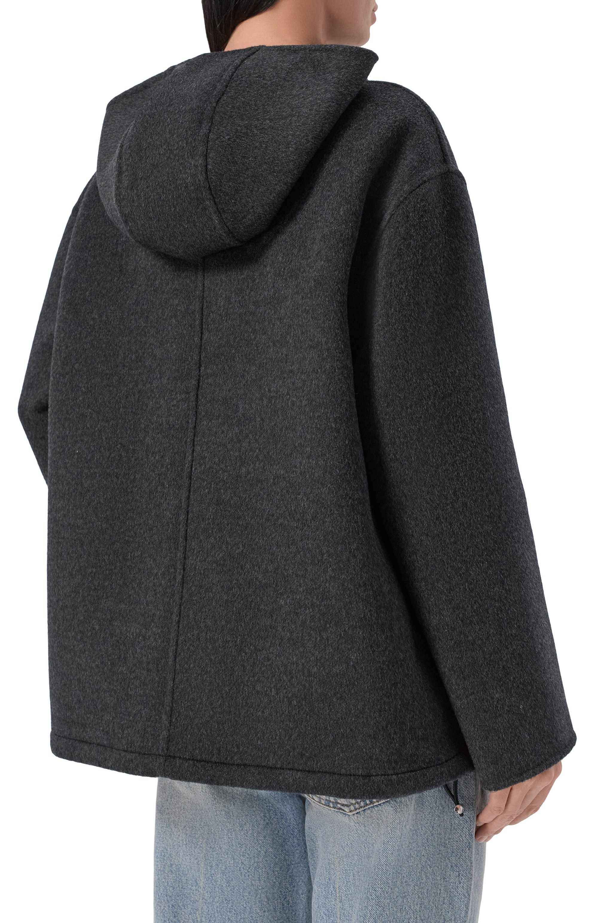 Шерстяная куртка GUCCI темно-серого цвета по цене 476000 руб., арт. 808884/ZAQW0, фото 4 Шерстяная куртка GUCCI, арт. 808884/ZAQW0, фото 4