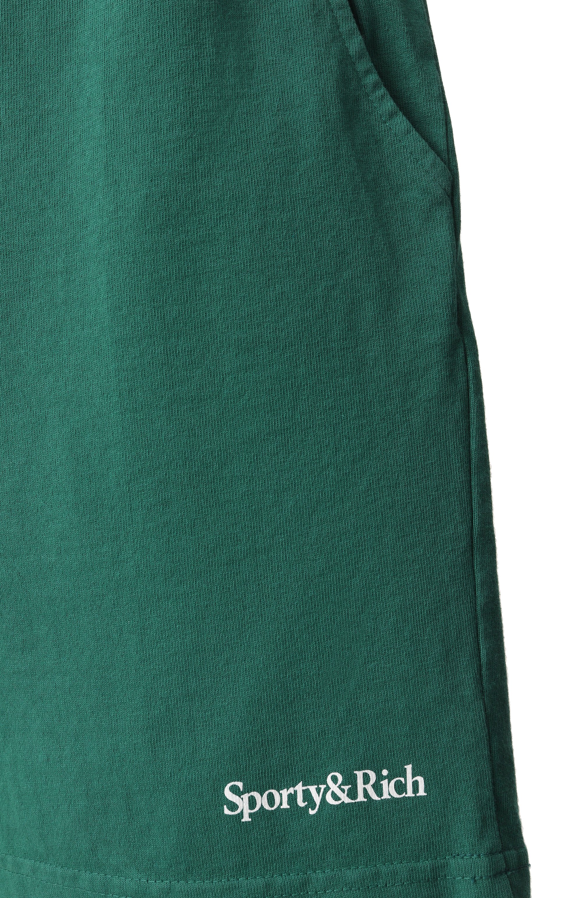 Хлопковые шорты SPORTY AND RICH, арт. SH039516300GR03, фото 6