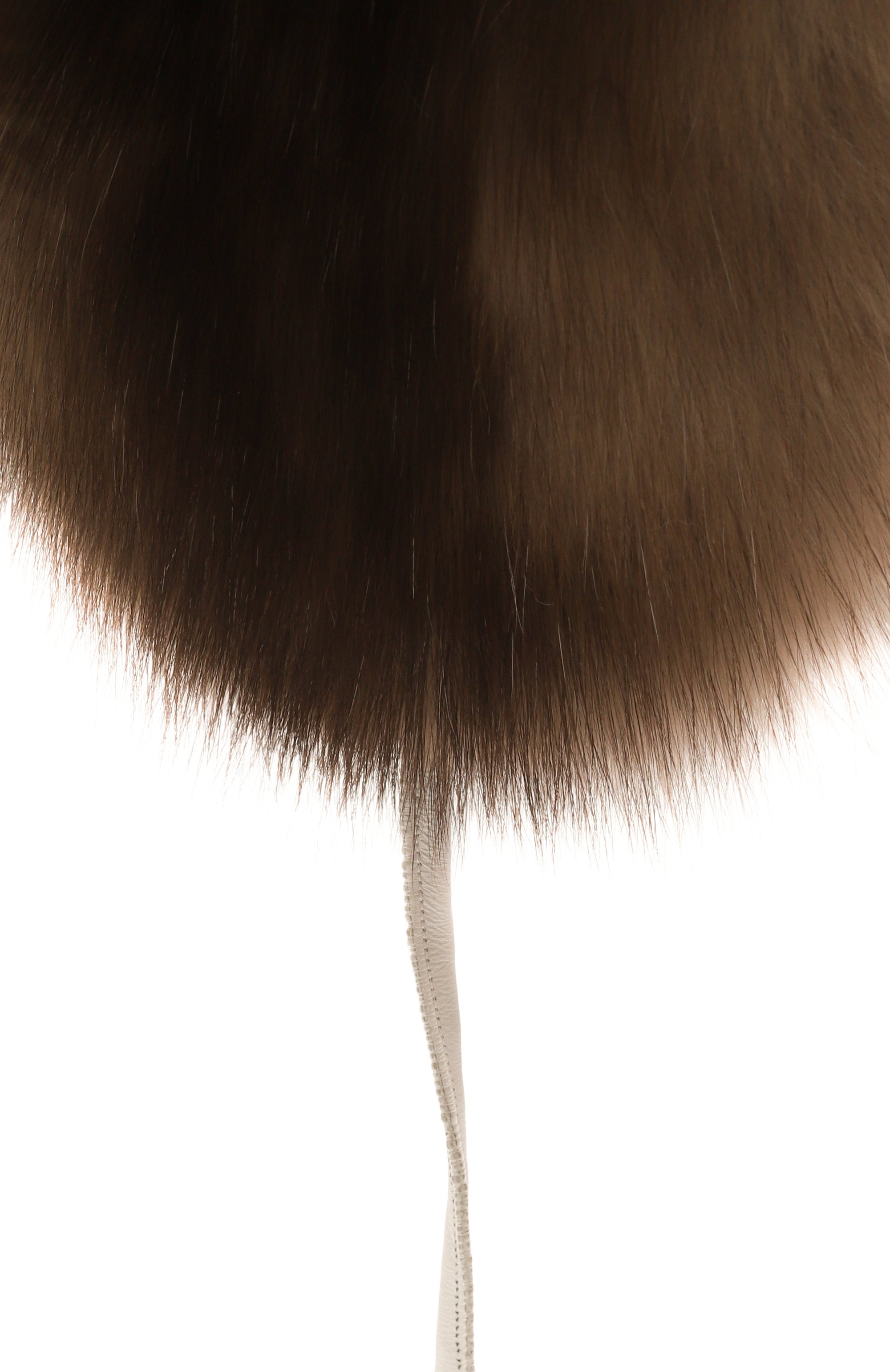 Меховая шапка-ушанка из норки и соболя VICTORIA KUSENKOVA, арт. 092003696093, фото 4