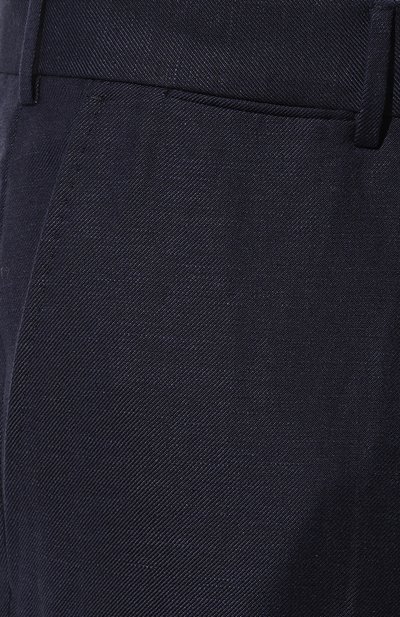 Брюки из шерсти и льна ZEGNA, арт. 718F13A7/75TB12, фото 5