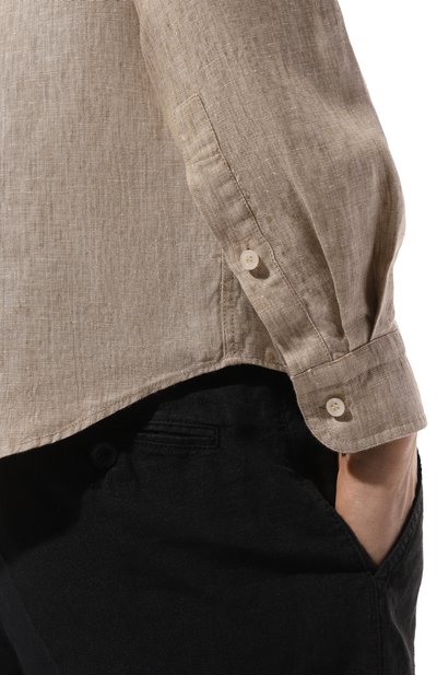 Льняная рубашка PAUL&SHARK, арт. 25413252/M, фото 5