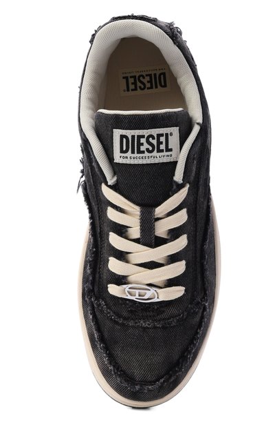 Текстильные кеды s-tracker-d DIESEL черного цвета по цене 29800 руб., арт. Y03608/P7755, фото 5 Текстильные кеды s-tracker-d DIESEL, арт. Y03608/P7755, фото 5