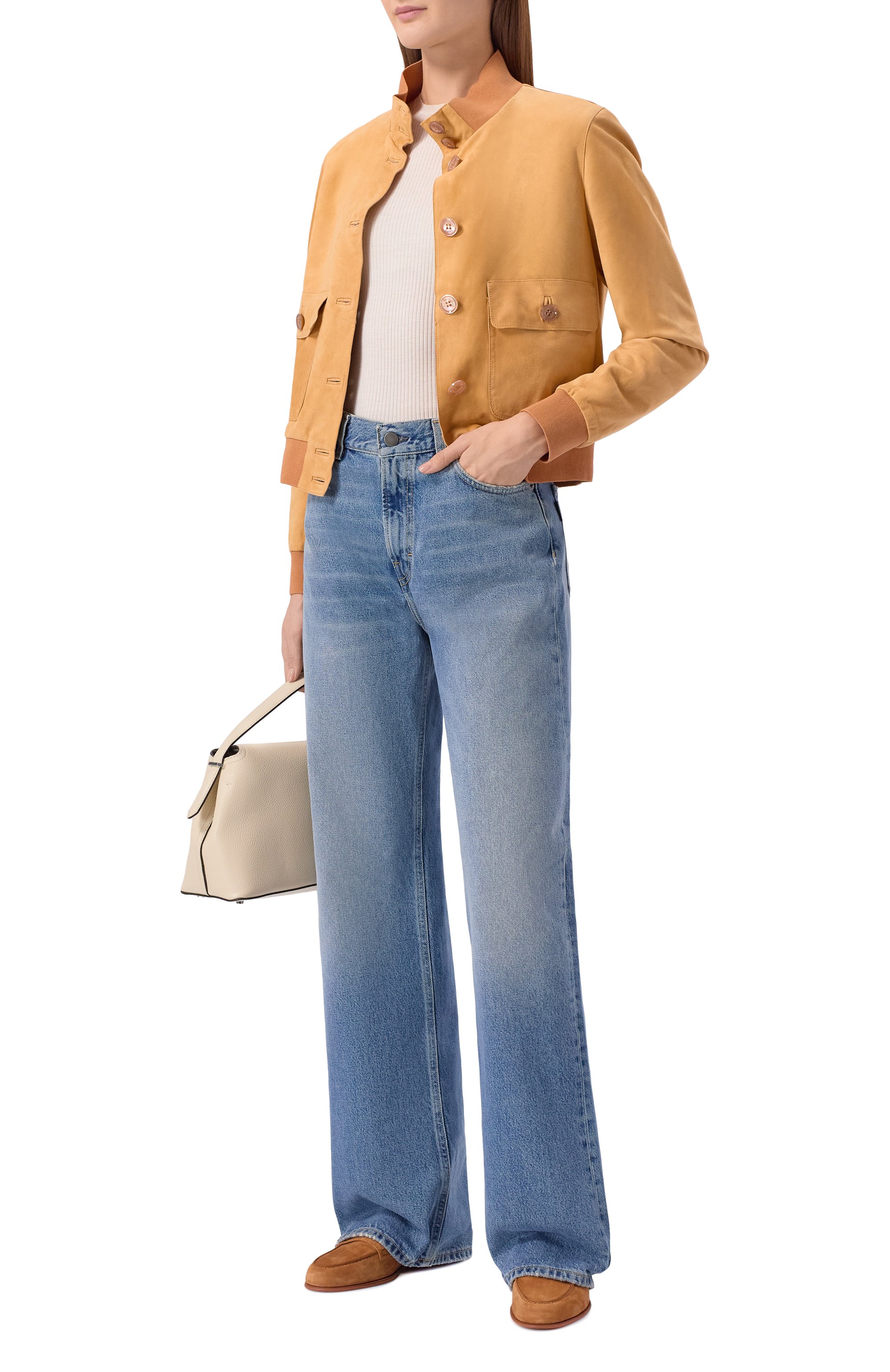 Замшевый бомбер natizza-ur MOORER, арт. NATIZZA-UR, фото 2