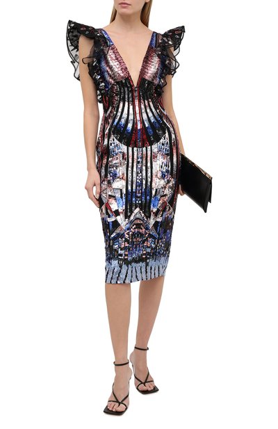 Платье с  пайетками ZUHAIR MURAD, арт. DRP20022/EML0001, фото 2