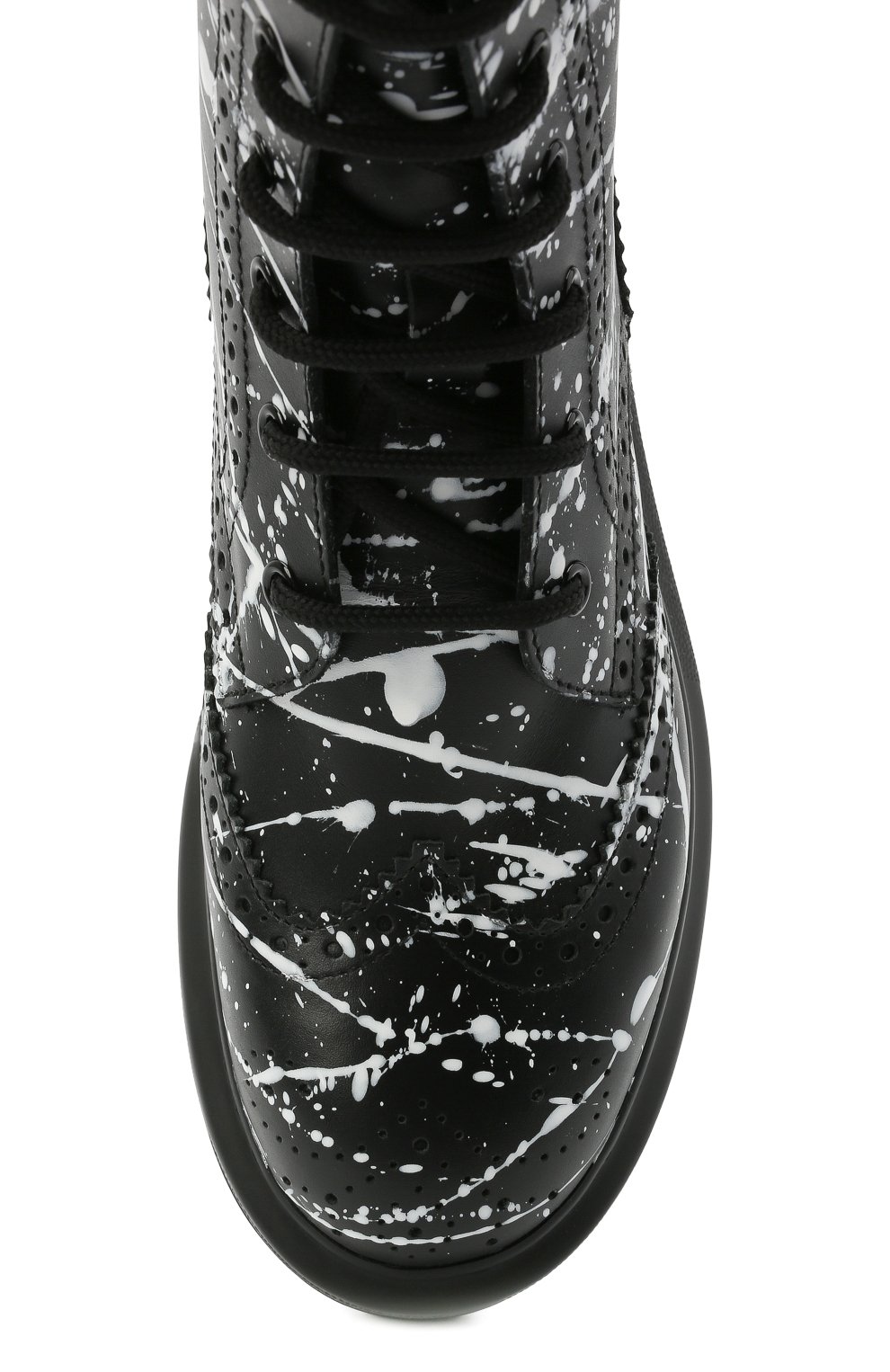 Кожаные ботинки ALEXANDER MCQUEEN, арт. 650800/WHFL9, фото 5