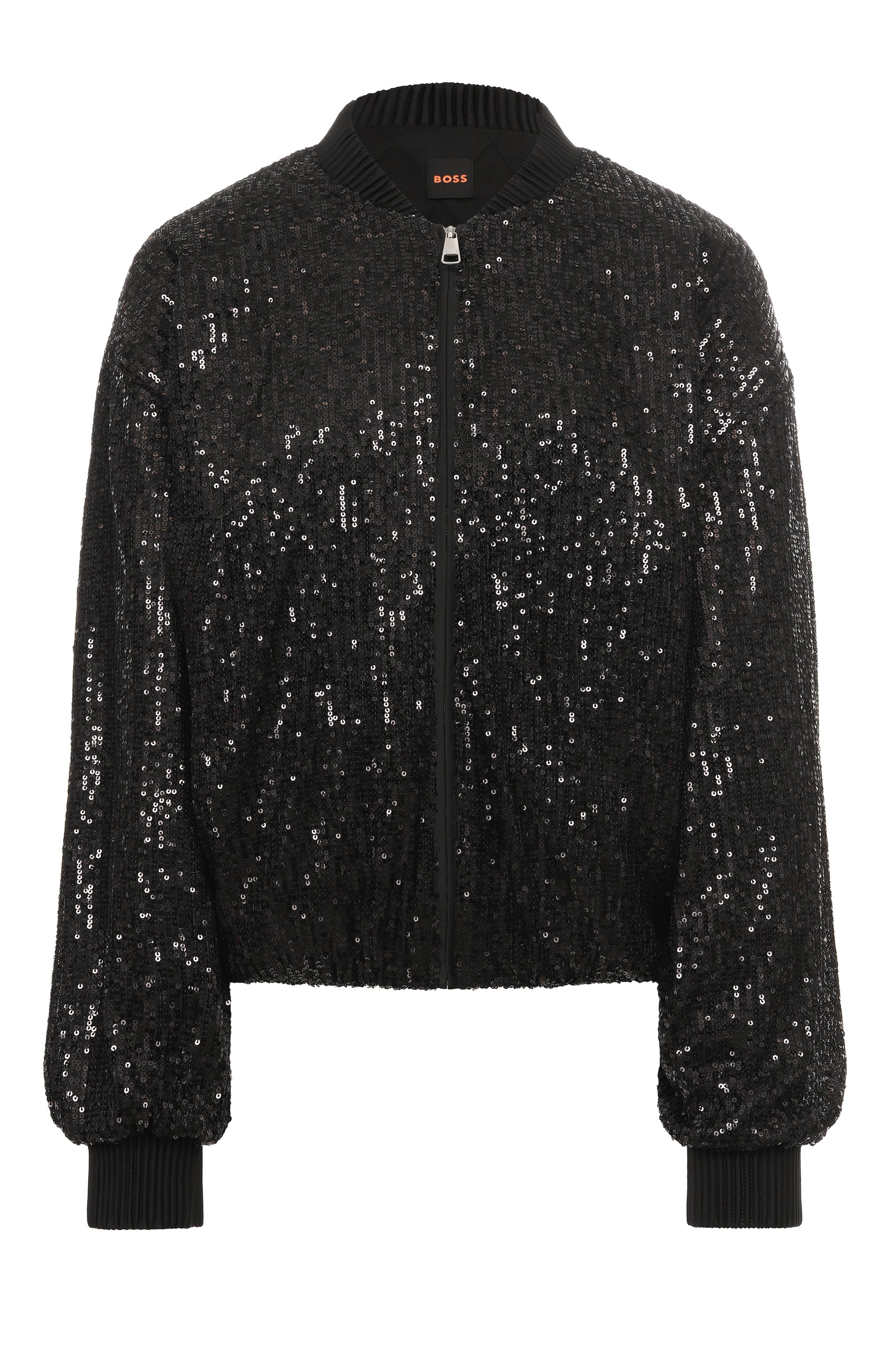 Бомбер с отделкой пайетками BOSS ORANGE, арт. 50548336, фото 1