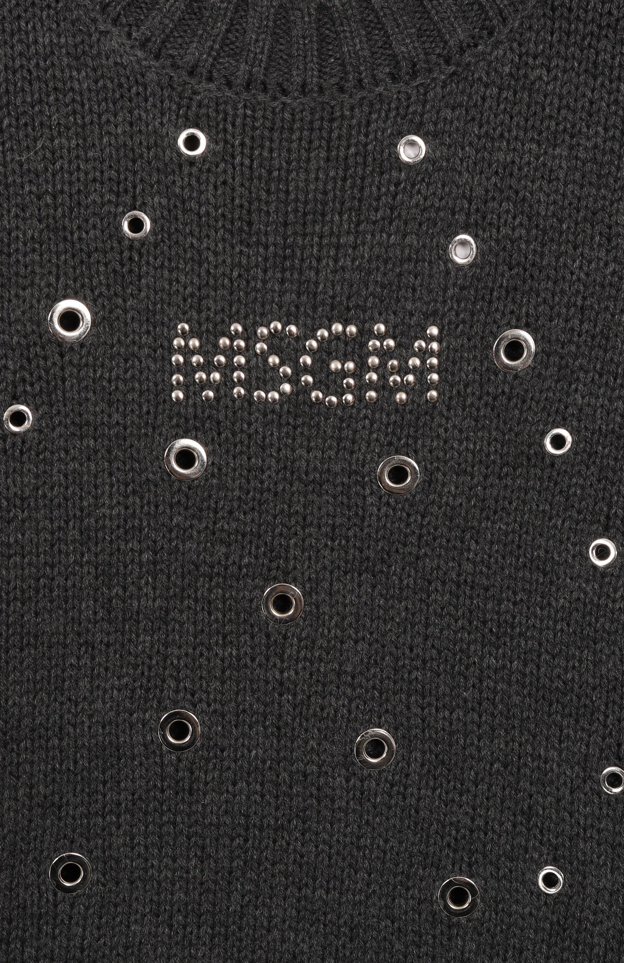 Свитер из хлопка и шерсти MSGM KIDS, арт. F5MSJGJP037, фото 3