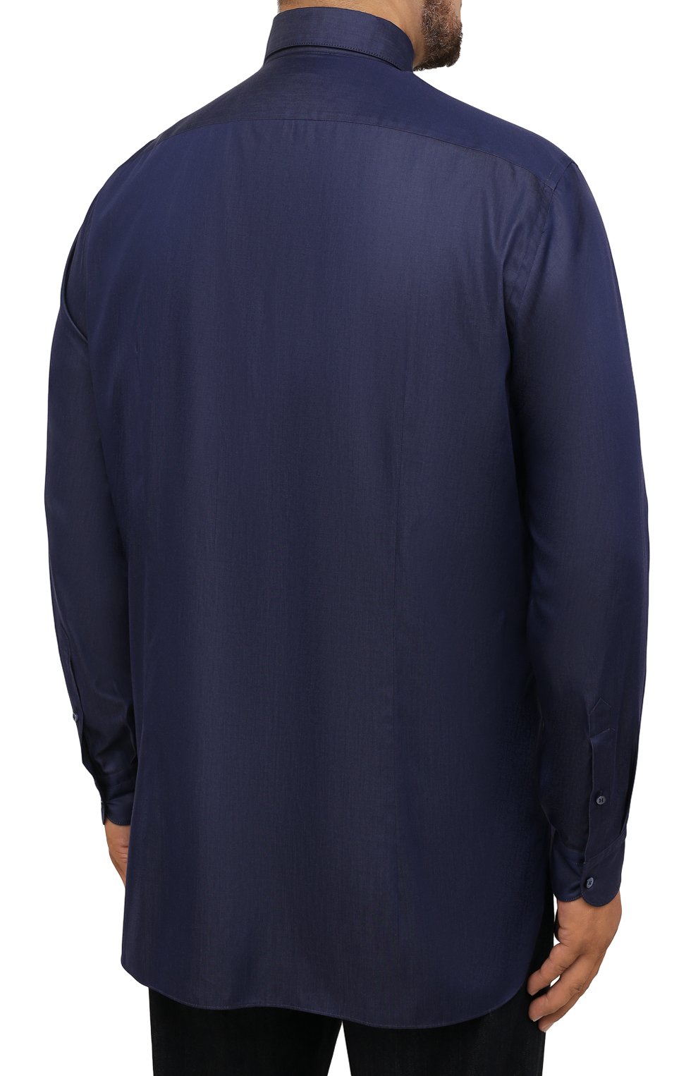 Хлопковая рубашка ZILLI, арт. MFW-7026-0175/ZS248/45-49, фото 4