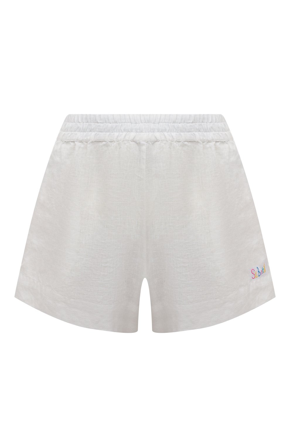 Льняные шорты MC2 SAINT BARTH белого цвета по цене 15200 руб., арт. STBW LIERRE LINEN/LIE0002/02630B, фото 1 Льняные шорты MC2 SAINT BARTH, арт. STBW LIERRE LINEN/LIE0002/02630B, фото 1