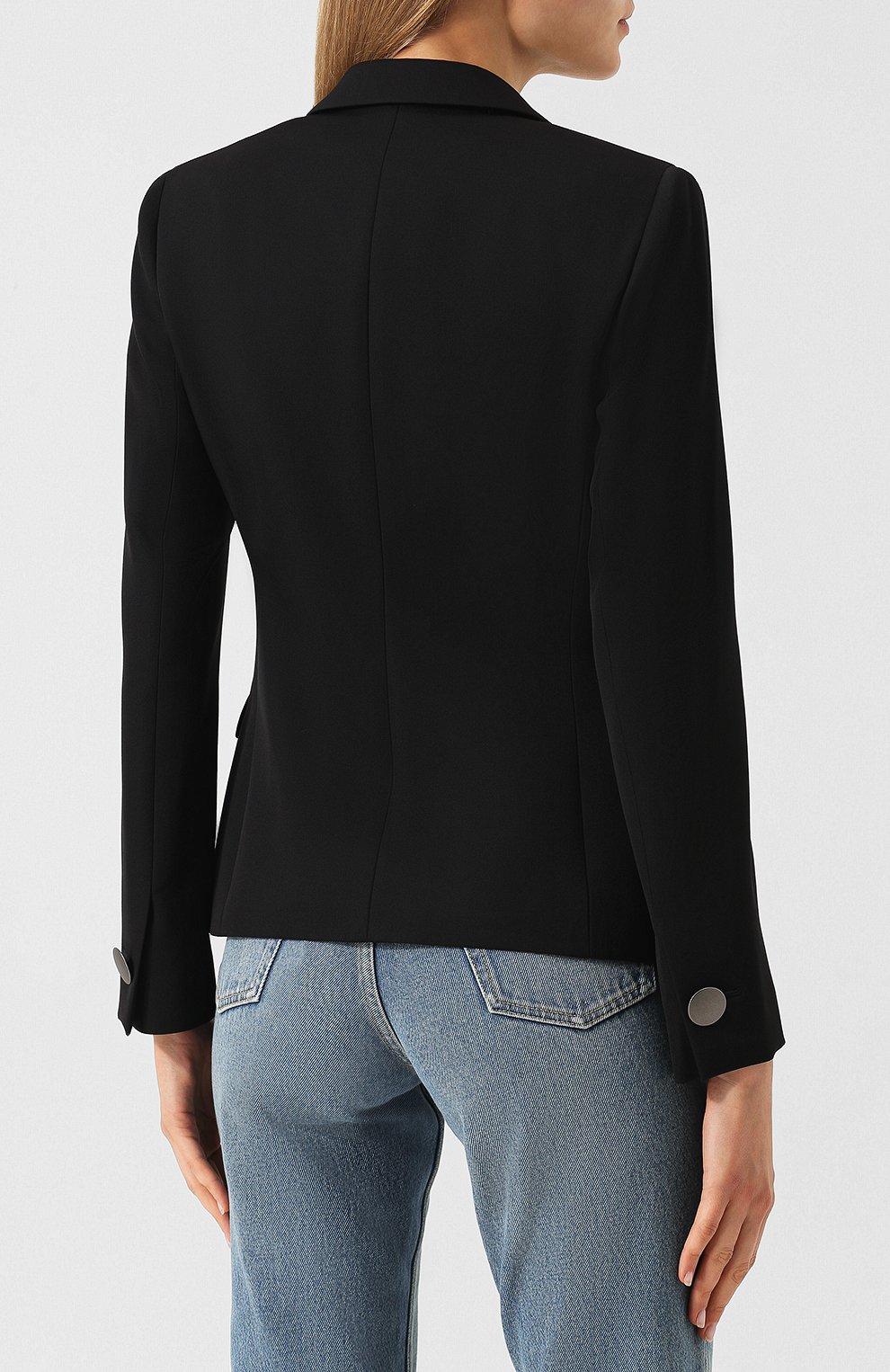 Приталенный шерстяной жакет GIORGIO ARMANI, арт. 8WHGG010/T00DY, фото 4