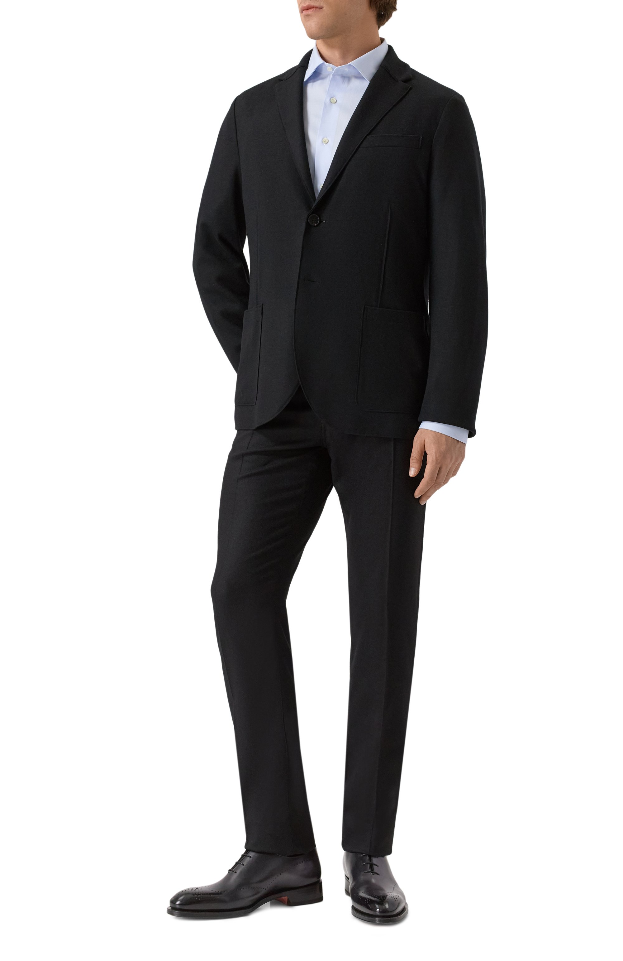 Шерстяной пиджак HARRIS WHARF LONDON, арт. CL7G27MYM, фото 3