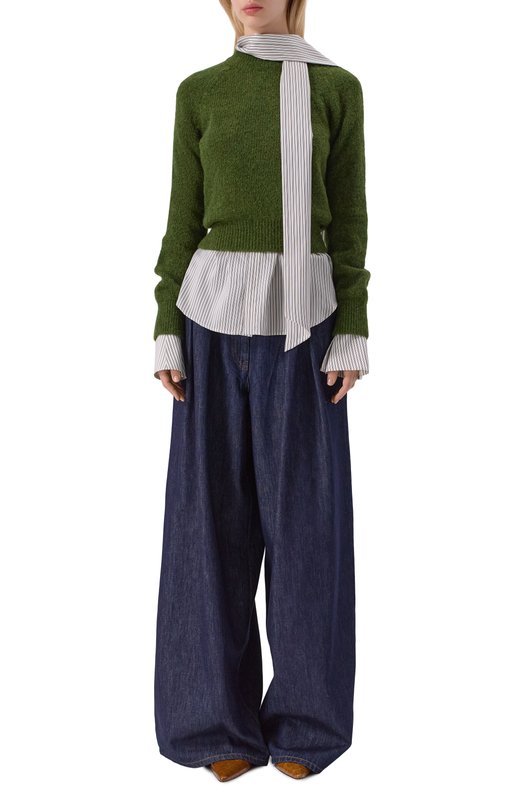 Джинсы Dries Van Noten 010929-2381-507 Синий  010929-2381-507 Фото 2