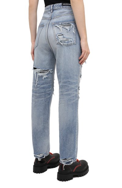 Джинсы BALENCIAGA голубого цвета по цене 95950 руб., арт. 643020/TDW14, фото 4 Джинсы BALENCIAGA, арт. 643020/TDW14, фото 4
