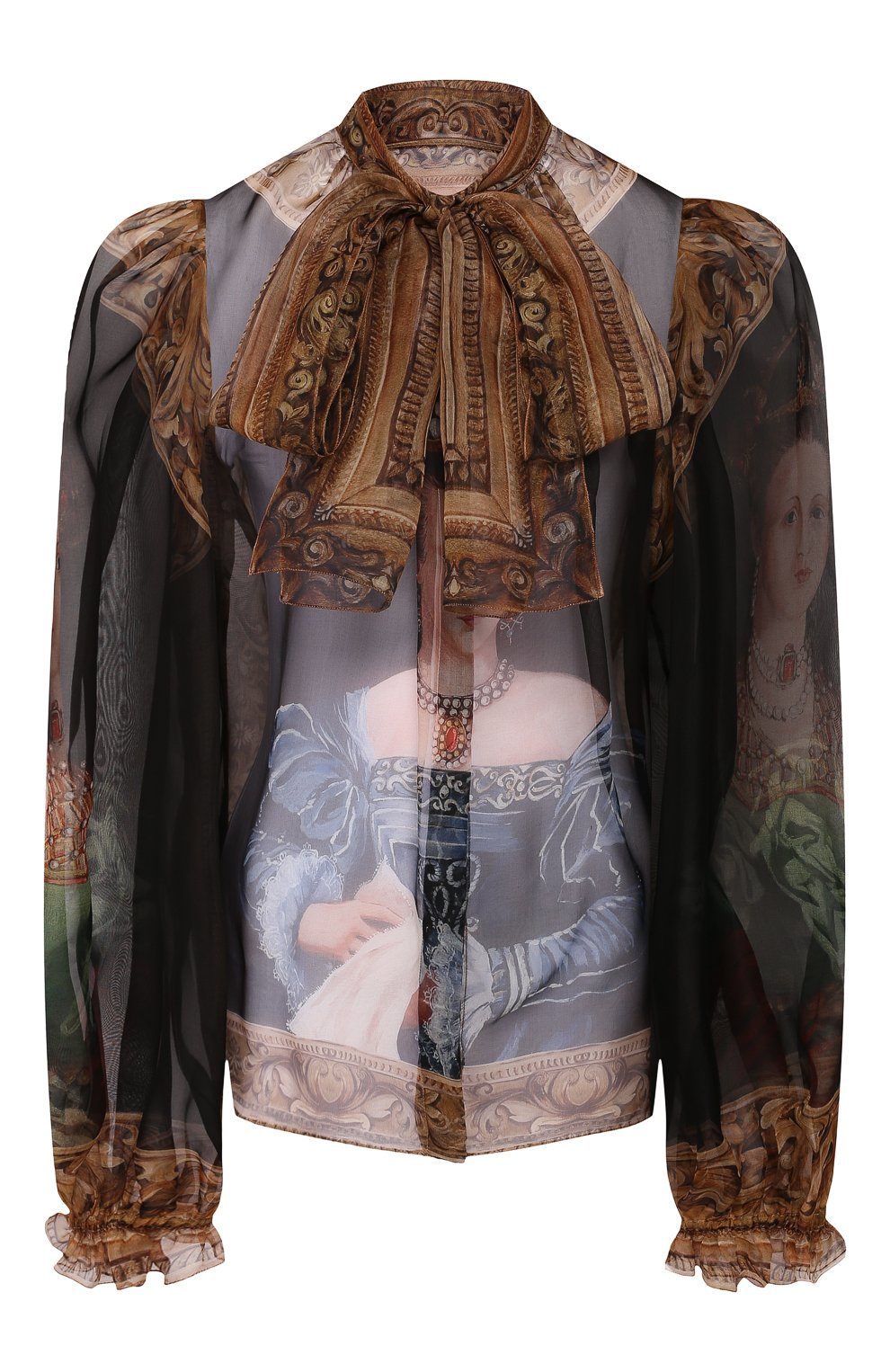 Шелковая блузка DOLCE & GABBANA, арт. F5L07T/GD032, фото 1