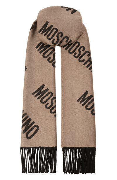 Мужской шерстяной шарф MOSCHINO, арт. 50234/M5873