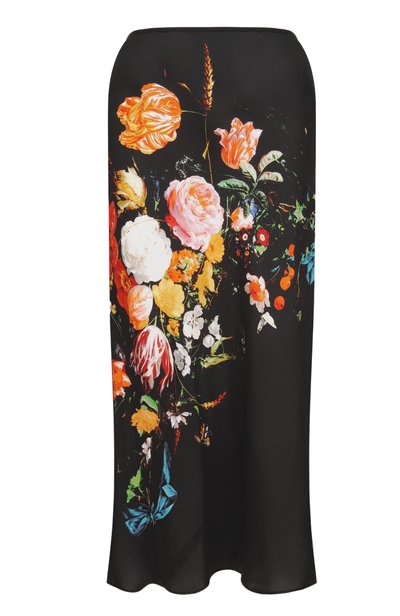 Женская юбка из вискозы DRIES VAN NOTEN, арт. 010802/4087