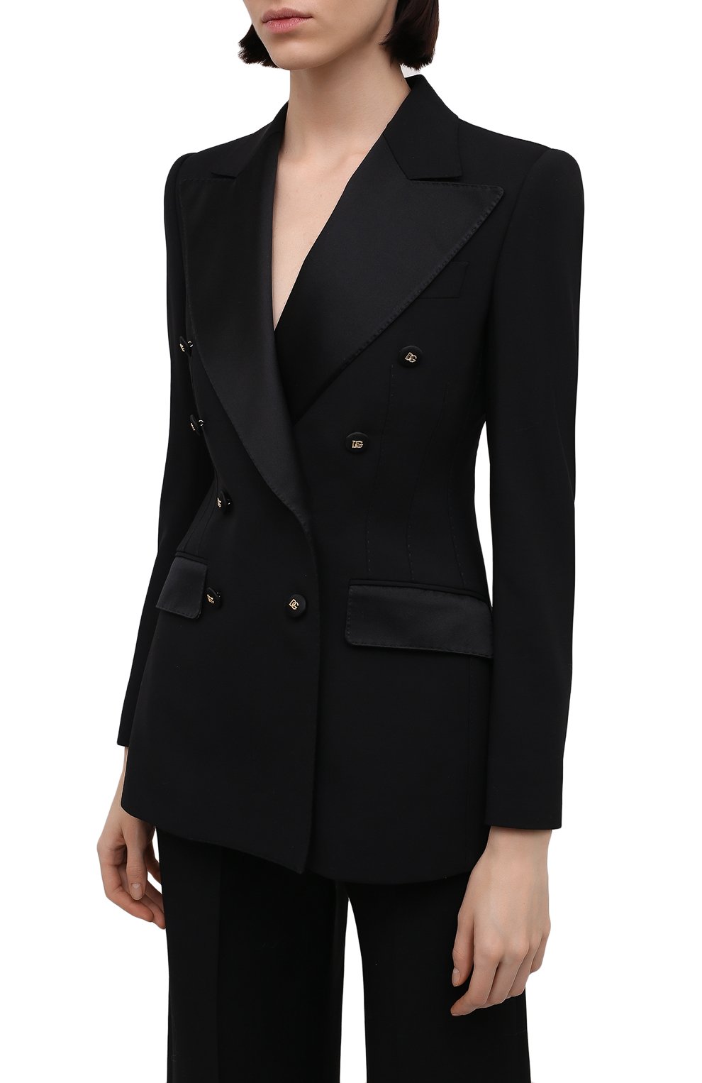 Жакет из шерсти и шелка DOLCE & GABBANA, арт. F290ET/FUBAJ, фото 3