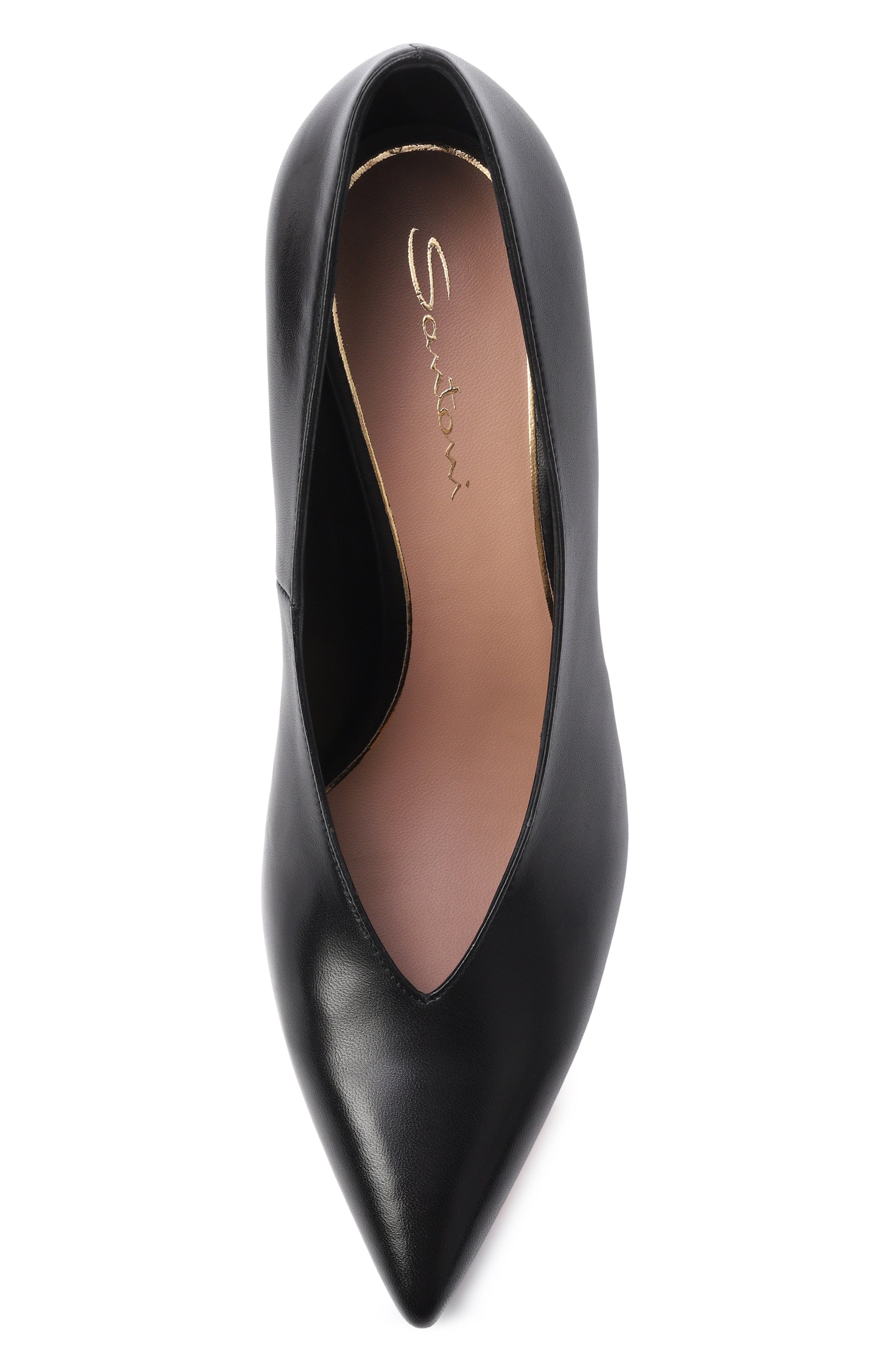 Кожаные туфли SANTONI, арт. WDBG72288HALTSZA, фото 6