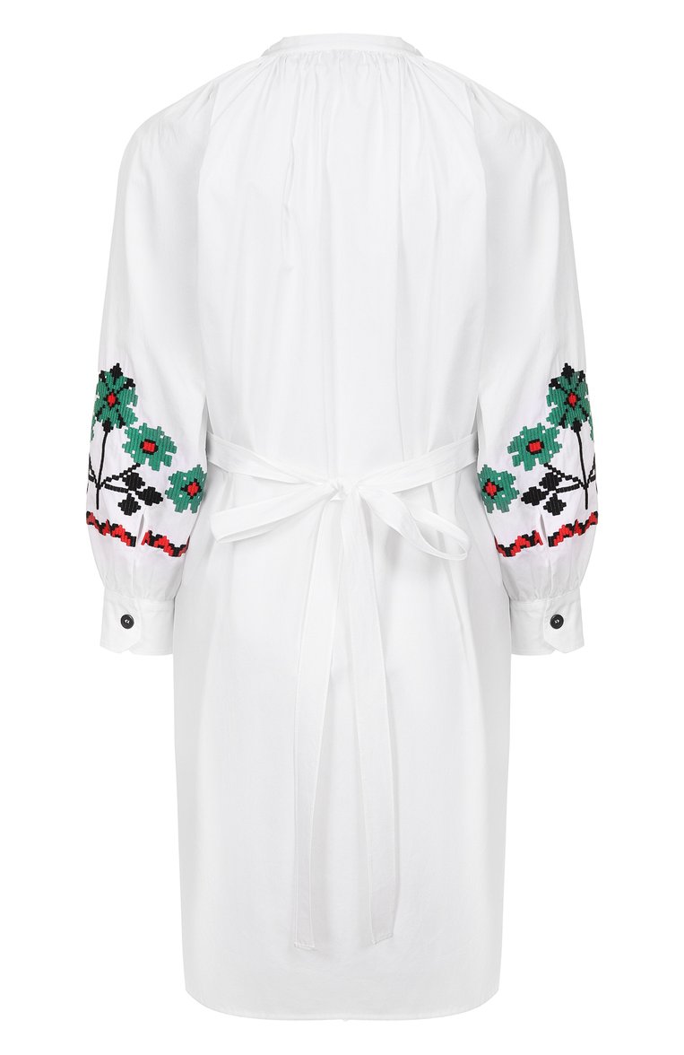 Хлопковое платье MIU MIU, арт. MF3657-2BYX-F0009, фото 2