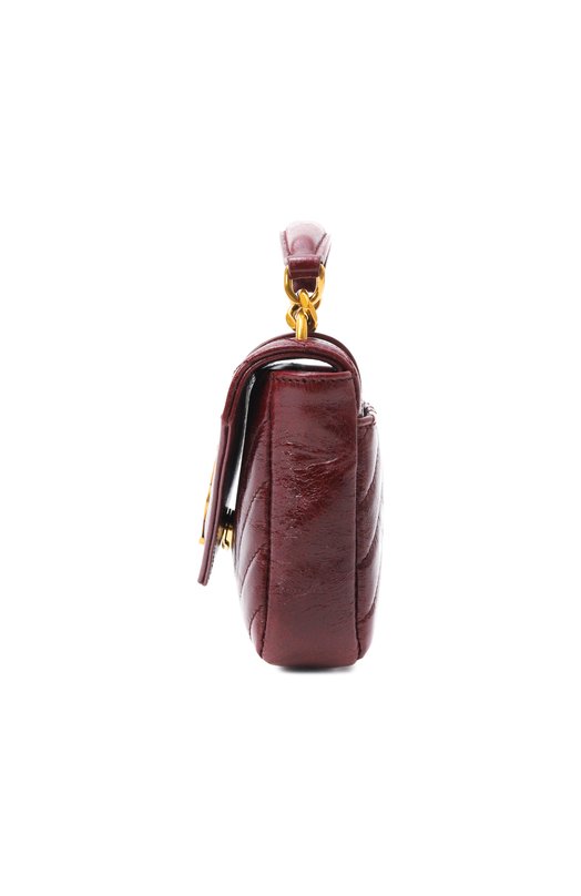 Сумка College mini Saint Laurent 779430/DZH07 Бордовый  779430/DZH07 Фото 4