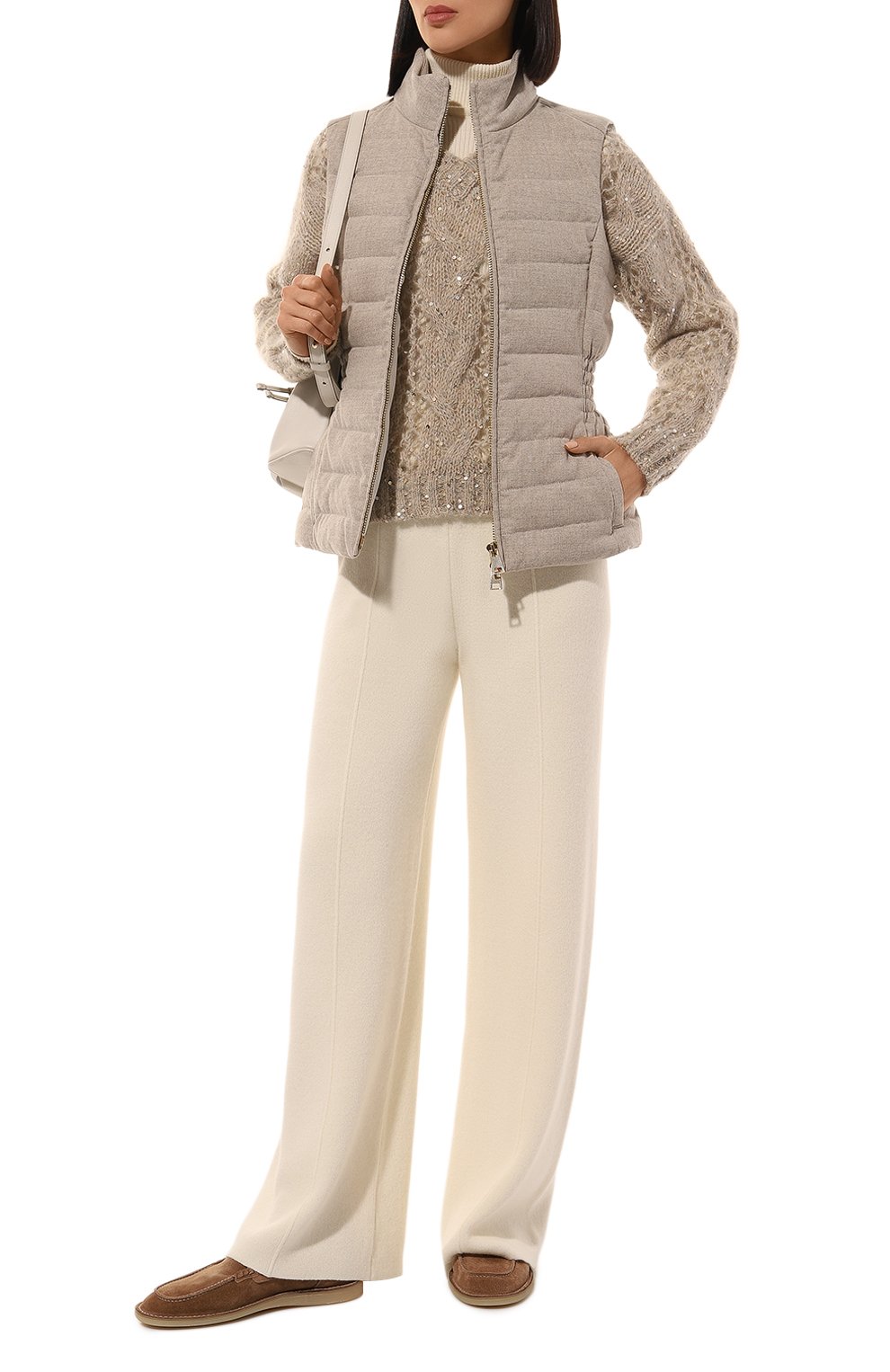 Брюки из шерсти и вискозы PIETRO BRUNELLI, арт. PNB001/WS0011/0002, фото 2