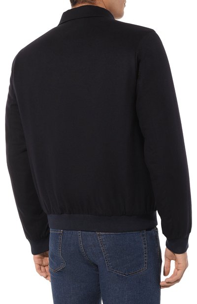 Шерстяной бомбер ZILLI, арт. A0MBR0M0200VEF000_SET, фото 4