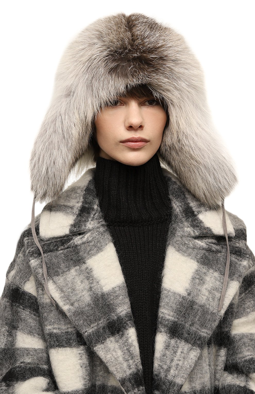 Шапка-ушанка дарья с мехом лисы FURLAND, арт. 0194809610017600205, фото 2