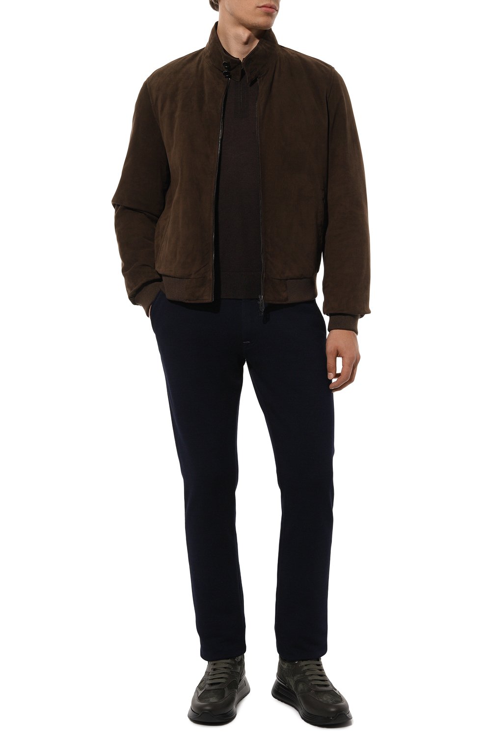 Кожаные кроссовки STEFANO RICCI, арт. US26EG6534/MRSDPW, фото 2