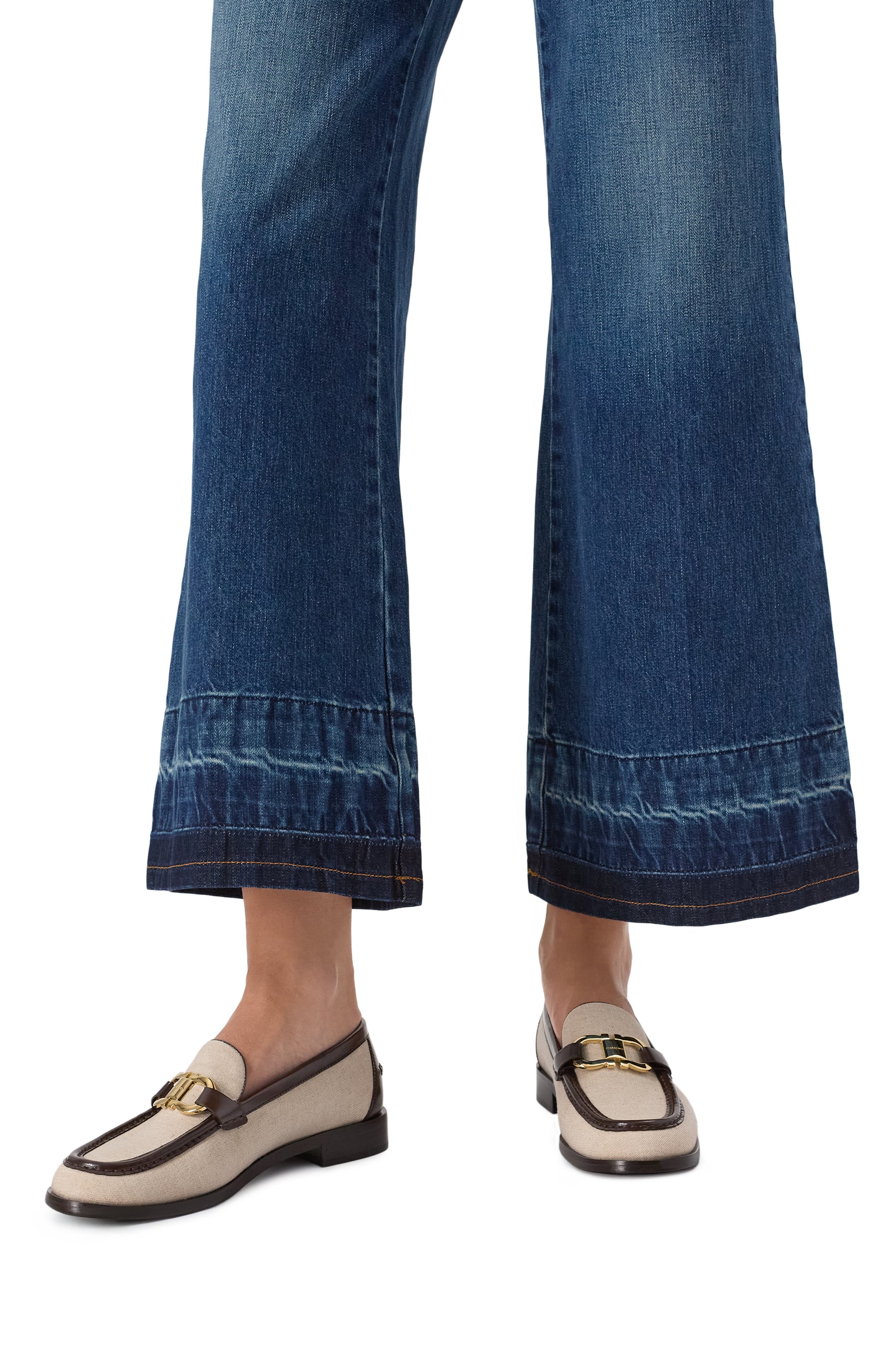 Комбинированные лоферы FERRAGAMO, арт. 01J724/780046, фото 3